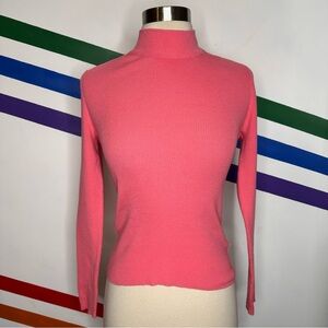 NEW BDG Pink mock neck sweater size XS
